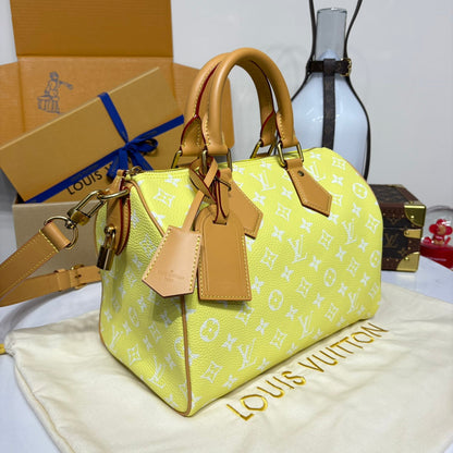 Louis Vuitton Speedy Bandoulière 30 Bag Yellow