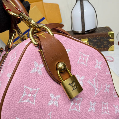 Louis Vuitton Speedy Bandoulière 30 Bag Pink