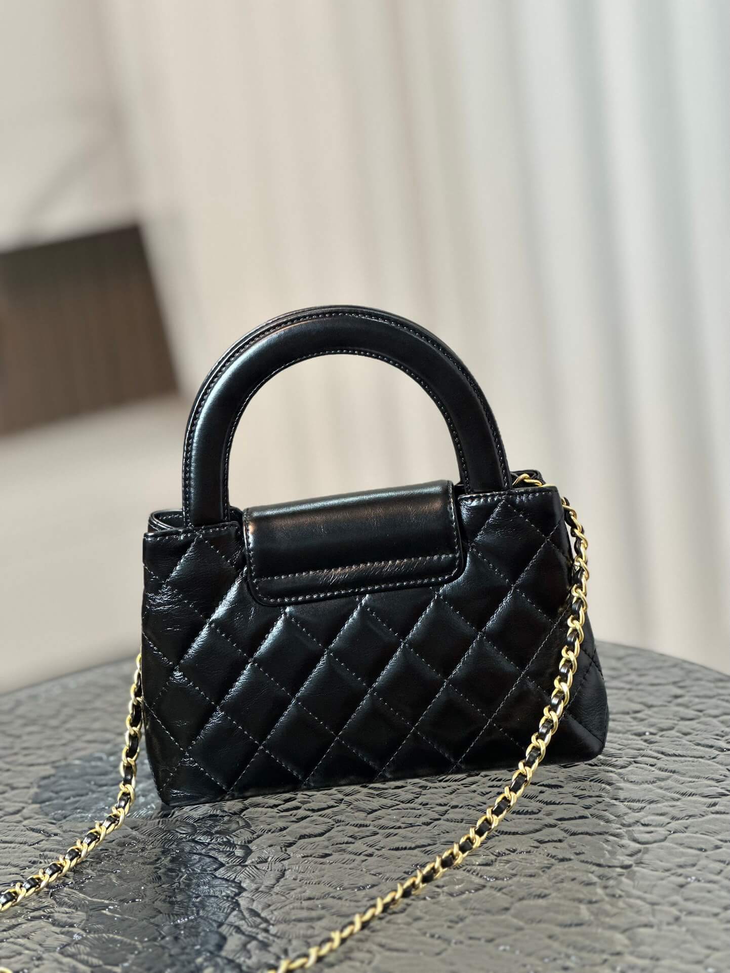 Chanel Kelly Black Large Size Bag