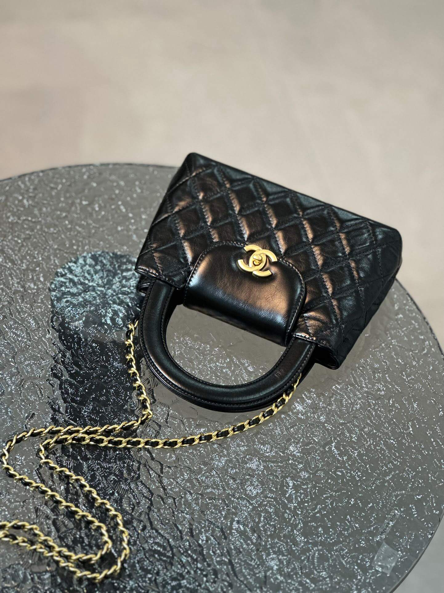 Chanel Kelly Black Large Size Bag