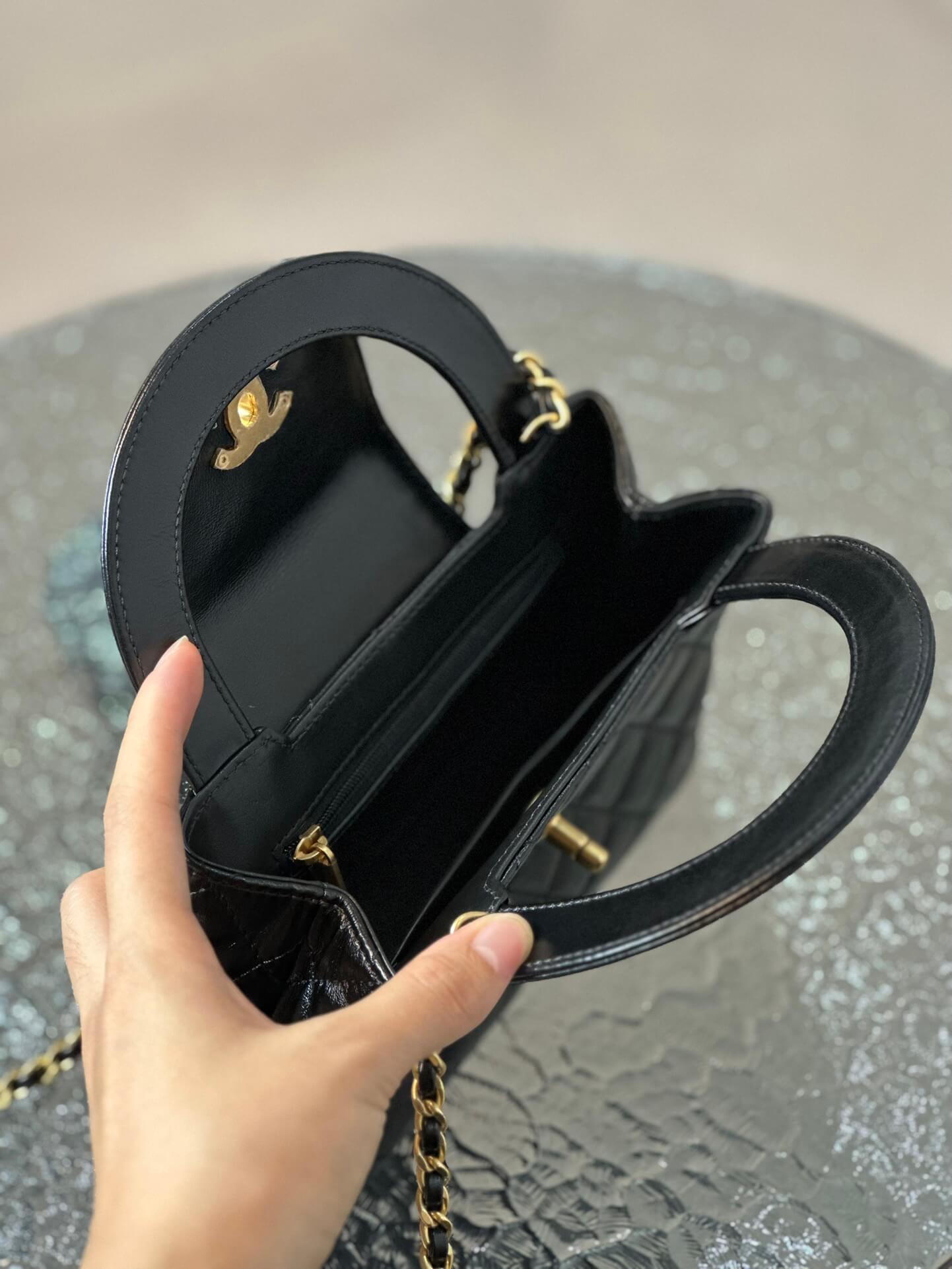 Chanel Kelly Black Large Size Bag