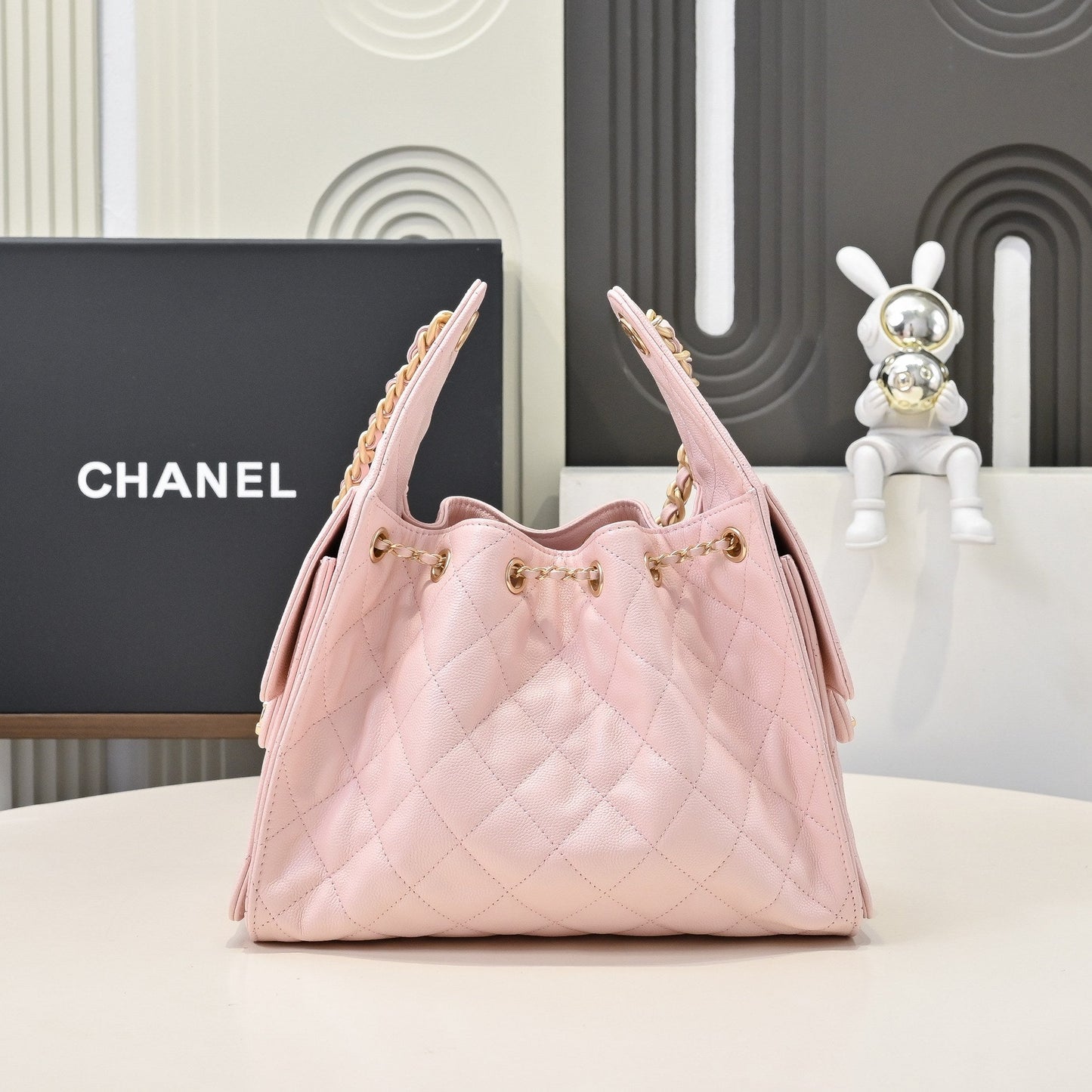 Chanel Hobo 25c Pink Handbag