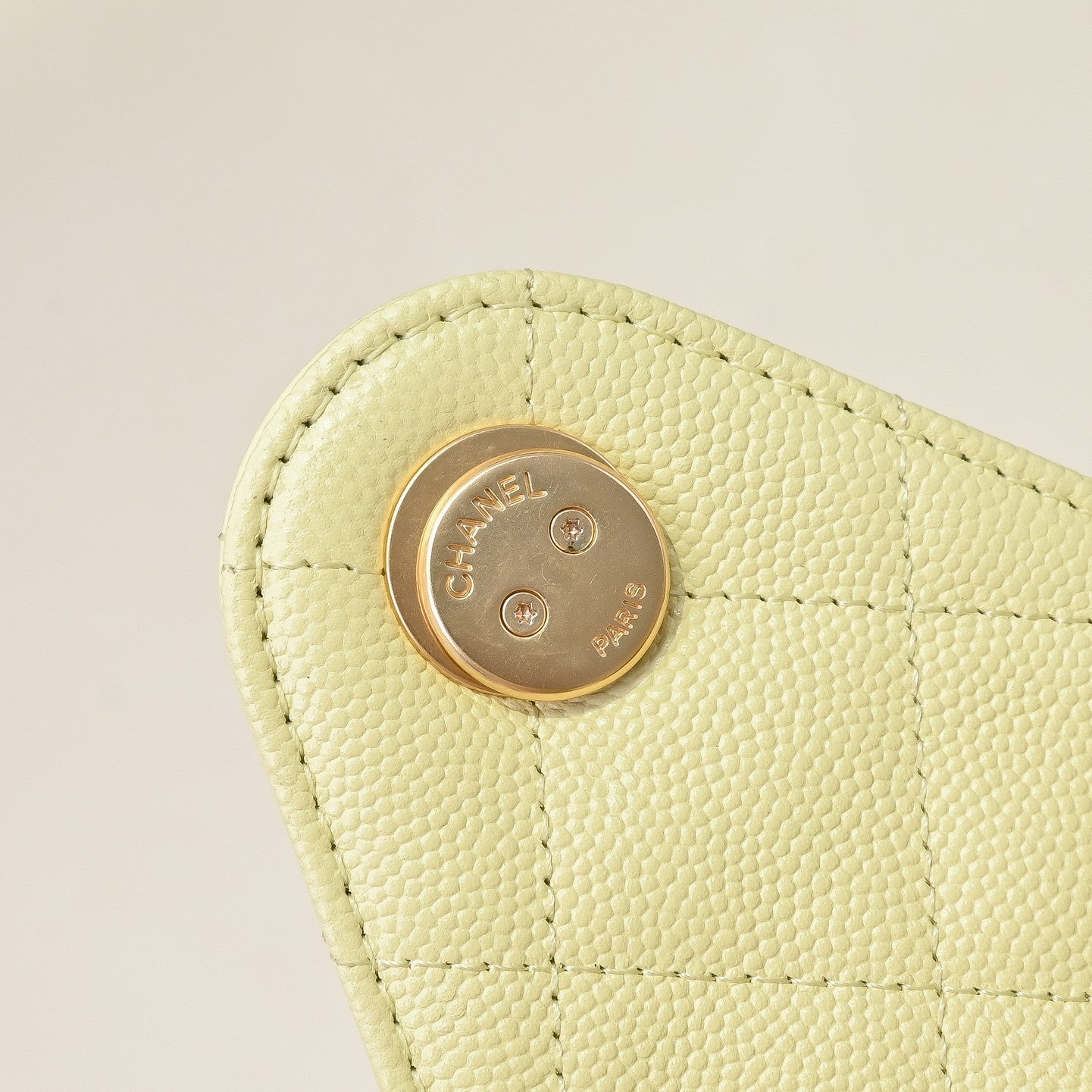 Chanel Hobo 25c Yellow Handbag