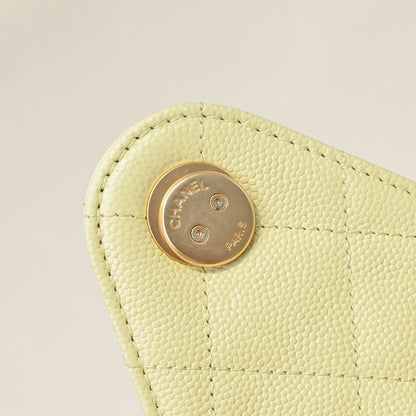 Chanel Hobo 25c Yellow Handbag