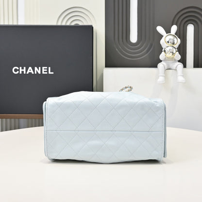 Chanel Hobo 25c Light Blue Handbag