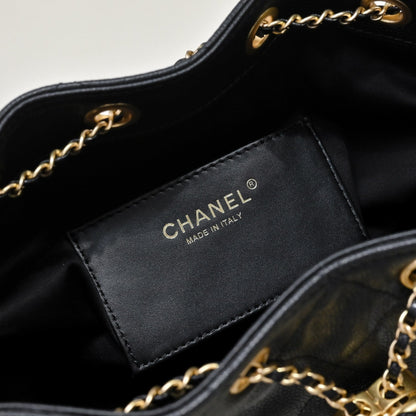 Chanel Hobo 25c Black Handbag