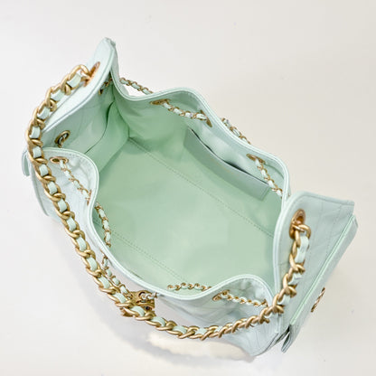 Chanel Hobo 25c Ice Blue Handbag