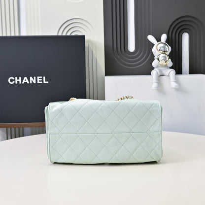Chanel Hobo 25c Ice Blue Handbag