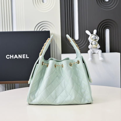 Chanel Hobo 25c Ice Blue Handbag