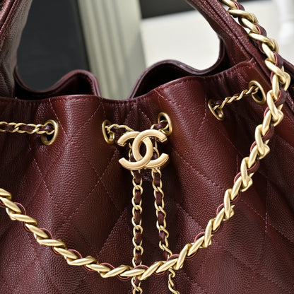 Chanel 25c Red Handbag