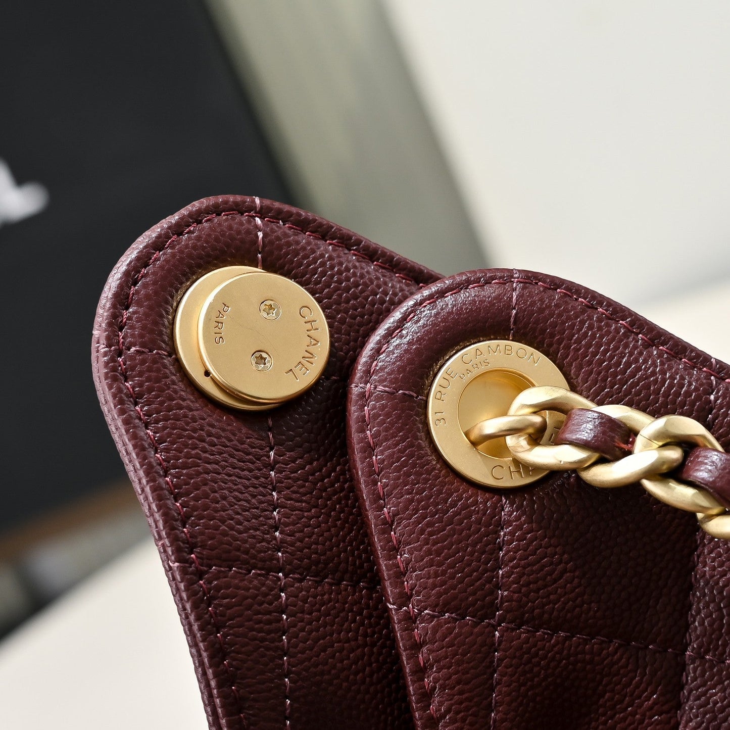 Chanel 25c Red Handbag
