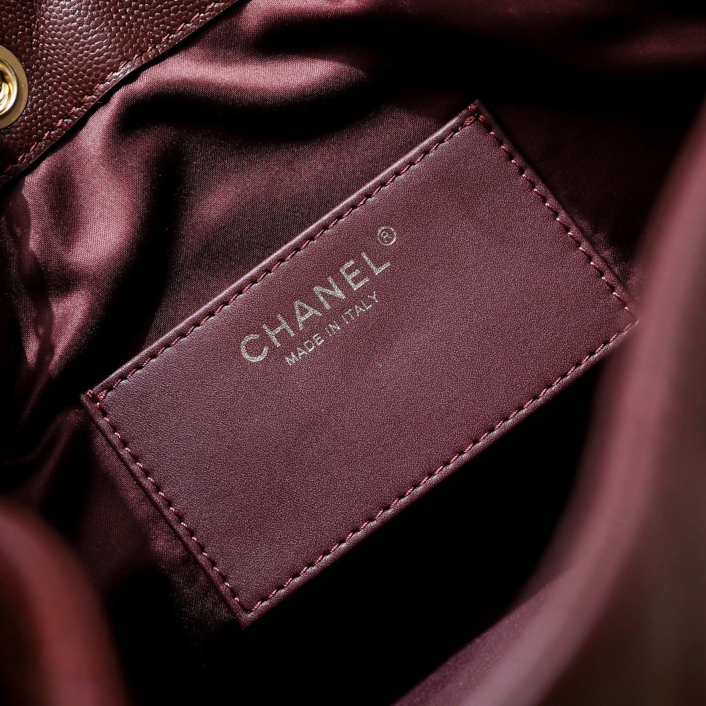 Chanel 25c Red Handbag