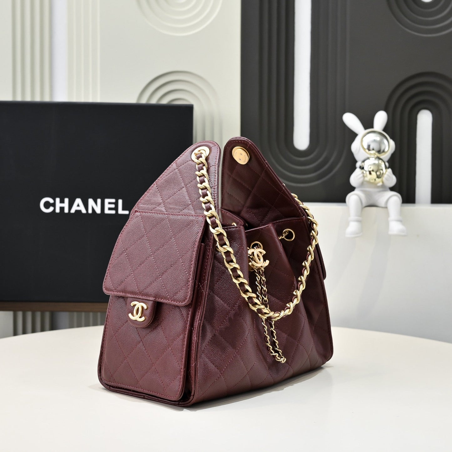 Chanel 25c Red Handbag