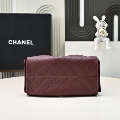 Chanel 25c Red Handbag