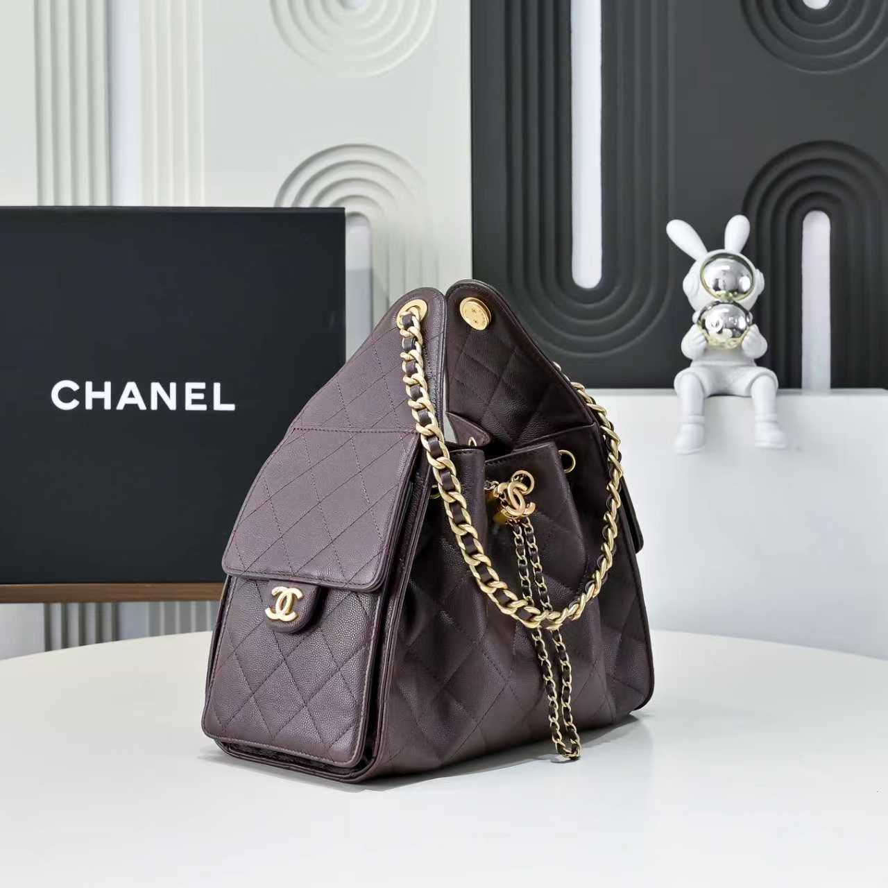 Chanel 25c Brown Handbag