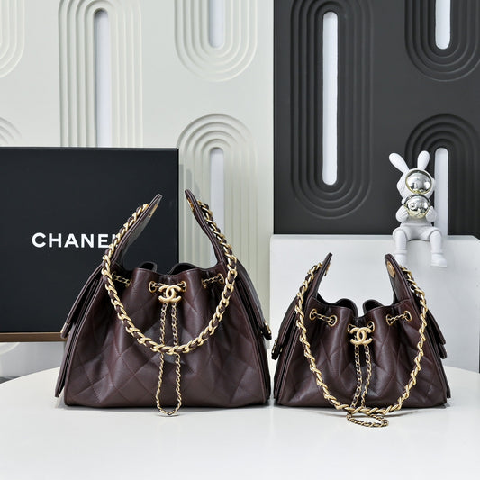 Chanel 25c Brown Handbag